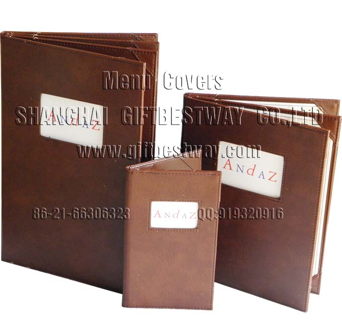 1338Shanghai GBW Restaurant & Hotel Supplies Co., ltd Menu Covers